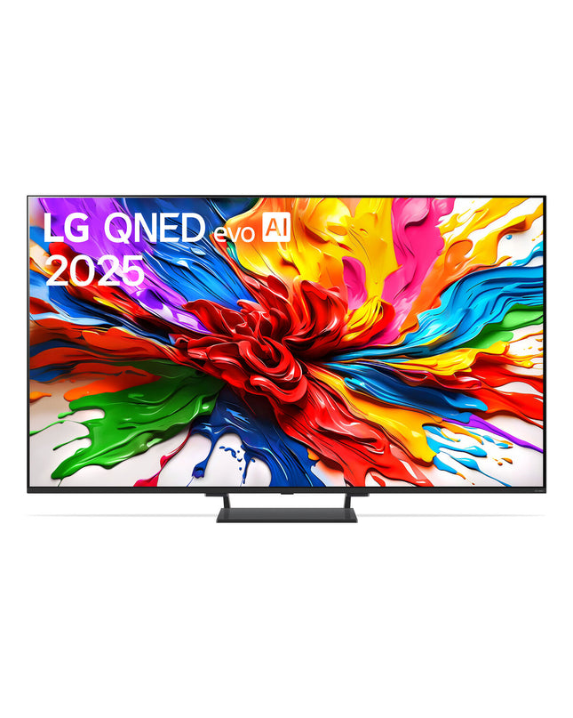 LG 75QNED93A6A 75-inch 4K Ultra HD LED Smart TV displaying vibrant HDR visuals with slim design and thin bezels.