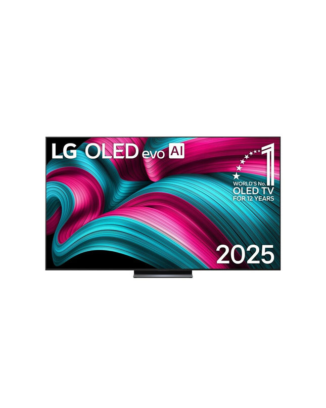 LG OLED83C54LA 83-inch 4K Ultra HD Smart TV with HDR, featuring sleek design and vibrant display for home entertainment.