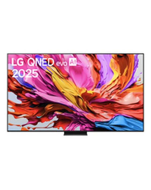 LG 100QNED86A6 100-inch 4K Ultra HD LED Smart TV with HDR, D-LED, and AMD FreeSync for home theater viewing.