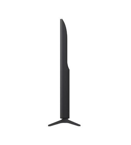 LG 55QNED70A6A.AEU 4K Ultra HD QLED Smart TV displaying vibrant screen with sleek black bezels and slim design