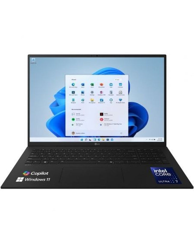 LG laptop displaying calculator app with numeric keypad and screen, showcasing its computing and calculation features.