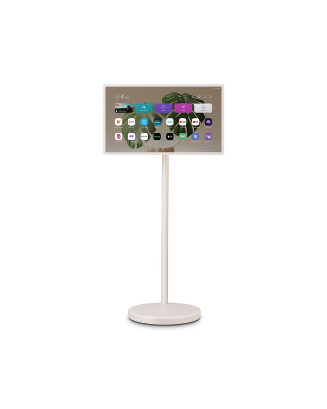 LG 27-inch LCD Smart TV with LED display, multi-touch screen, ideal for home entertainment and video streaming.