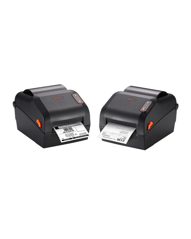 Bixolon XD5-40DEK label printer for office use, with electronic controls and compact design, ideal for professional labeling tasks.