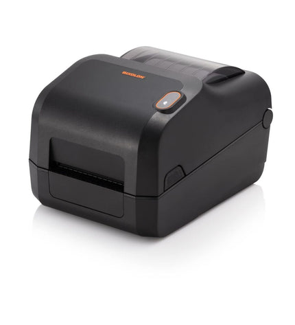 Bixolon XD3-40TK/BEG label printer for office use, with paper roll and control panel visible in the image.