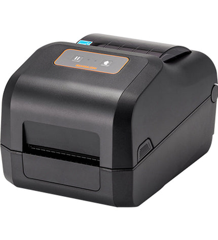 Bixolon XD5-43TEK/BEG black printing calculator showing keypad and display screen, office electronics for accounting and billing