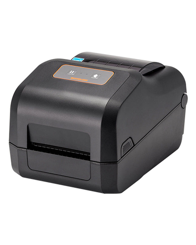 Bixolon XD5-43TEK/BEG black printing calculator showing keypad and display screen, office electronics for accounting and billing