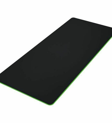 Razer gaming mouse pad in black and green with dimensions 94 x 41 cm, designed for gaming and electronic use.