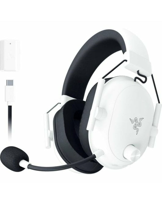 Razer BlackShark V2 Hyperspeed gaming headset with microphone, wired connection, designed for gaming consoles and electronic use.