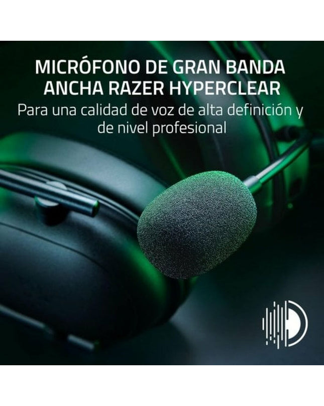 Razer RZ04-04960100-R3M1 gaming headset with microphone for plug and play consoles, black with adjustable headband and ear cups