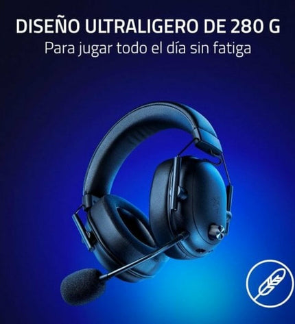Razer RZ04-04960100-R3M1 gaming headset with microphone, black over-ear headphones for gaming and online communication