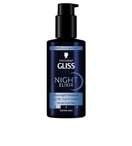 Schwarzkopf GLISS voedingssupplement in 100 ml bottle for health and personal care, vitamins and minerals, close-up view