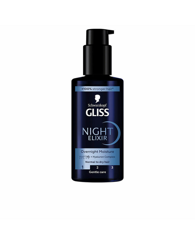 Schwarzkopf GLISS voedingssupplement in 100 ml bottle for health and personal care, vitamins and minerals, close-up view