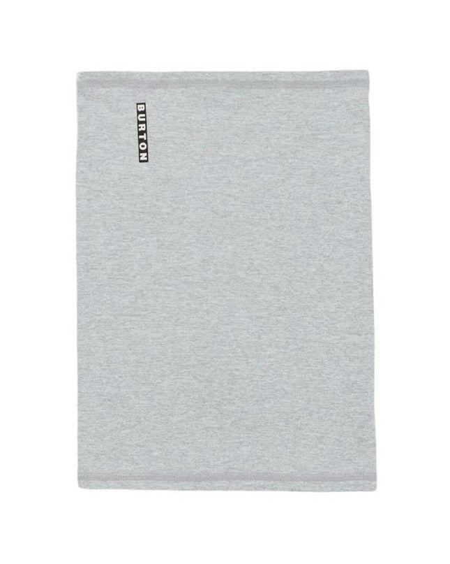 Burton Snowboards Nekwarmer for outdoor activities, gray color, suitable for camping and hiking, designed for outdoor sports.