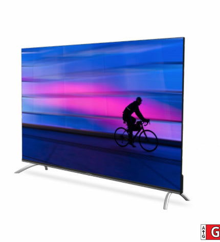 Strong SRT50UD7553 50-inch 4K Ultra HD LED Smart TV with HDR10, showcasing a sleek modern screen displaying vibrant visuals.