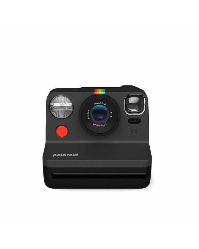 Polaroid Instant Fotocamera 009095 in white with lens, shutter button, and viewfinder for instant photography.