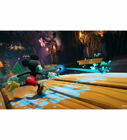 Disney Epic Mickey Rebrushed Switch video game cartridge for Plug & Play consoles by Just For Games, featuring colorful artwork.