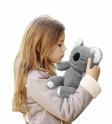 Soft 30 cm Mindful Lil Koala plush toy from BigBuy Fun, featuring a cuddly, detailed design in light gray fabric.
