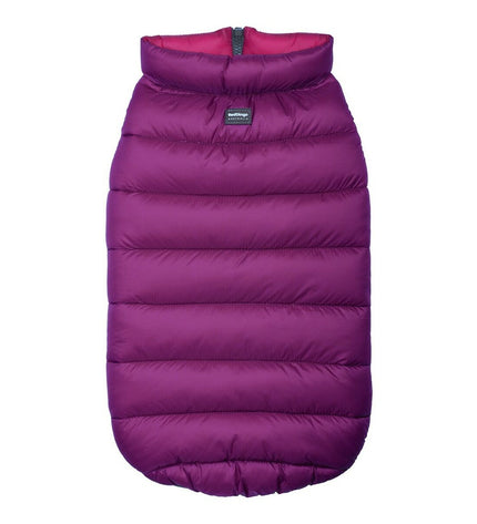 Red Dingo roze en paarse hondenjas puffer jacket voor kleine honden, 30 cm, warm en comfortabel hondenkleding