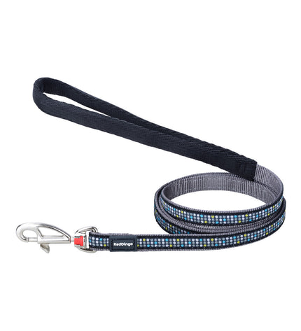 Red Dingo cat harness in cool gray, adjustable for cats from 21-35 cm, made for comfortable pet control.