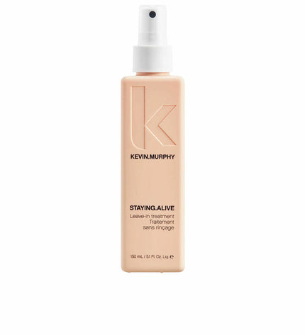 Kevin Murphy Staying Alive multivitamin bottle in 150 ml, health supplement with colorful label for personal wellness.