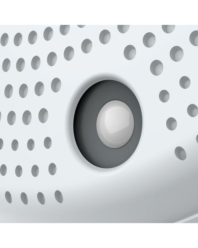 Axis 02838-001 Wit 7 W speaker from electronic audio and hi-fi equipment, showing a compact white speaker on a stand.