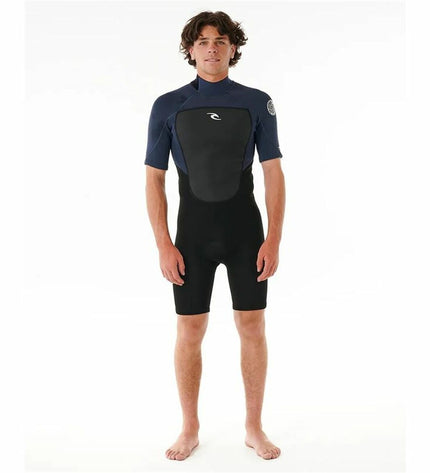 Rip Curl Omega 2mm neoprene spring wetsuit in multicolor for watersports and outdoor activities, lightweight and flexible design.