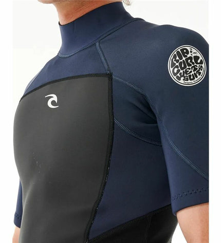 Rip Curl Omega 2mm neoprene spring wetsuit in multicolour for watersports, with sleeveless design and flexible fit.