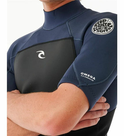 Rip Curl Omega 2mm neoprene spring wetsuit in multicolour, designed for water sports and outdoor activities.