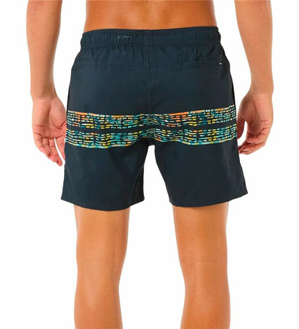 Rip Curl men's marine blue framed volley swim brief for watersports, featuring a sporty design and comfortable fit.