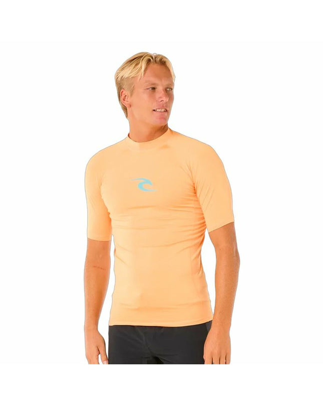 Rip Curl bad t-shirt for watersports, casual sport and outdoor wear, featuring a distressed design on a comfortable fabric.