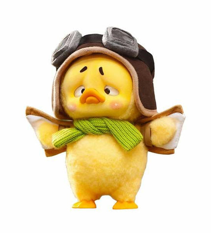 Soft plush toy of a yellow duck from Comansi, 15 cm tall, perfect for children, in a playful and cuddly design.