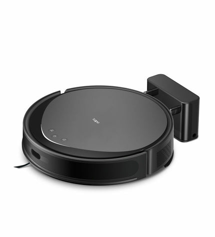 TP-Link TAPO RV20 MAX PLUS 45W steel vacuum cleaner for home cleaning, showing its sleek design and nozzle attachment.