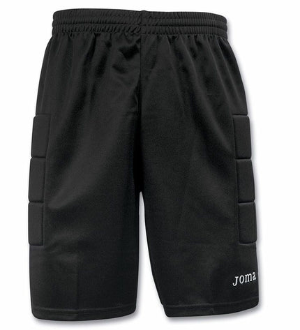 Joma Sport Voetbal Keeper's Broek Protec Portero, black goalkeeper pants with padding for soccer goalkeepers.