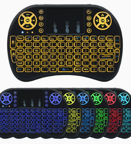 Smart TV Box with Mini Wireless Keyboard