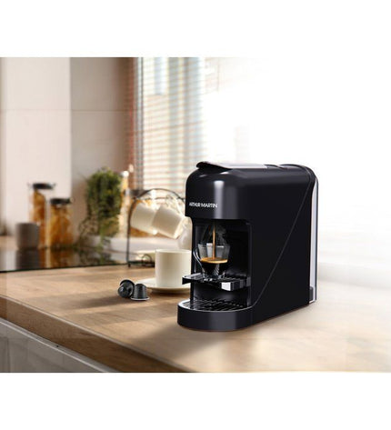 Capsule koffiemachine - ARTHUR MARTIN - AMN230N - Espresso & Lungo - 1400 W - Zwart