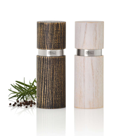 Antique Pepper and Salt Mill Set of 2 Pieces