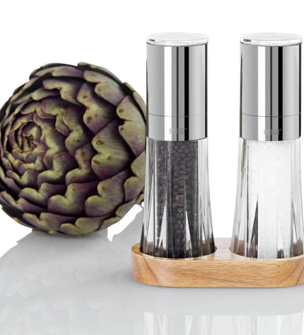 Crystal Salt and Pepper Mill