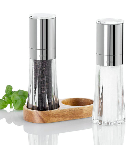 Crystal Salt and Pepper Mill