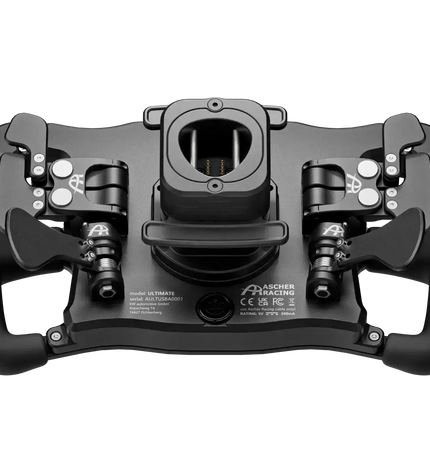 Ascher Racing x Simucube Ultimate Steering Wheel