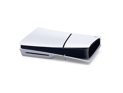 PlayStation 5 Slim 1TB console with digital EA Sports FC 26 game, featuring sleek design and standard edition storage capacity.