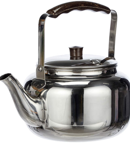 Ibili stainless steel coffee maker Pava with 1.45L capacity in silver, suitable for home brewing of coffee and tea.