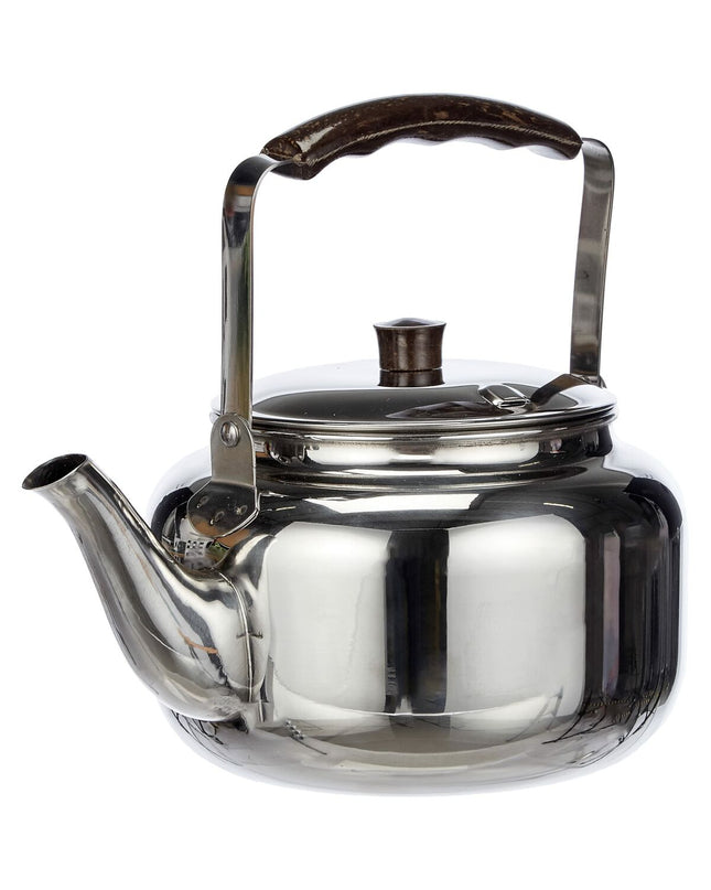 Ibili stainless steel coffee maker Pava with 1.45L capacity in silver, suitable for home brewing of coffee and tea.