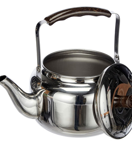 Ibili stainless steel coffee maker Pava with 1.45L capacity, silver color, designed for brewing coffee and tea at home.