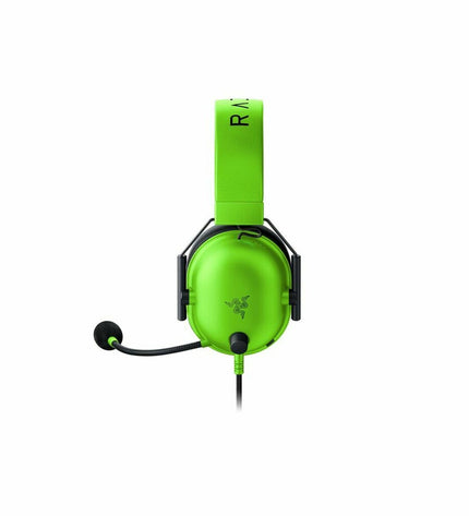 Razer V2 X gaming headset with microphone, black electronic headset for plug-and-play gaming on consoles and PCs.