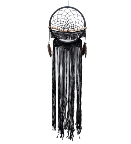 The Macramé Wood Dreamer - Black