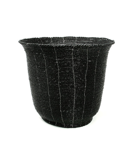 The Beaded Bowl High - Black - L