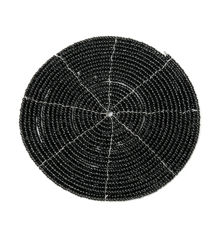 The Beaded Coaster - Black