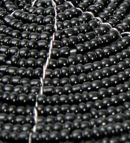 The Beaded Coaster - Black