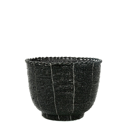 The Beaded Candy Bowl - Black - M