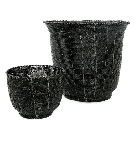 The Beaded Candy Bowl - Black - M